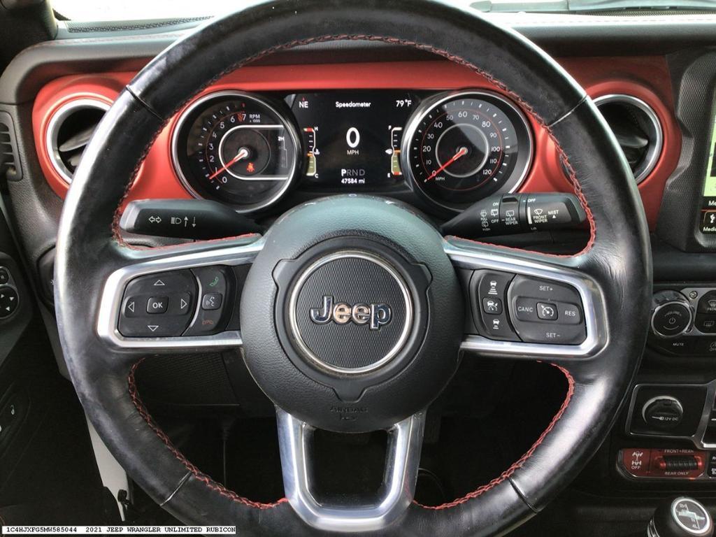 used 2021 Jeep Wrangler Unlimited car, priced at $35,512