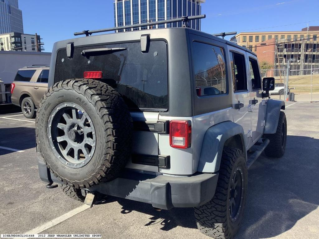 used 2012 Jeep Wrangler Unlimited car, priced at $11,785