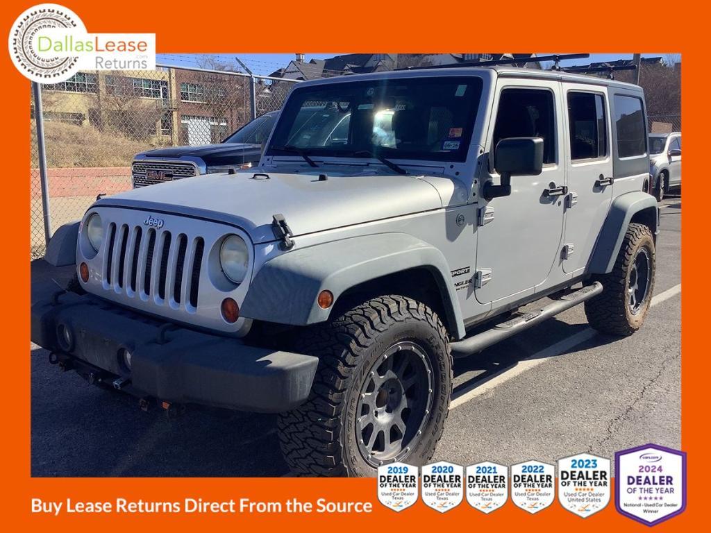 used 2012 Jeep Wrangler Unlimited car, priced at $11,785