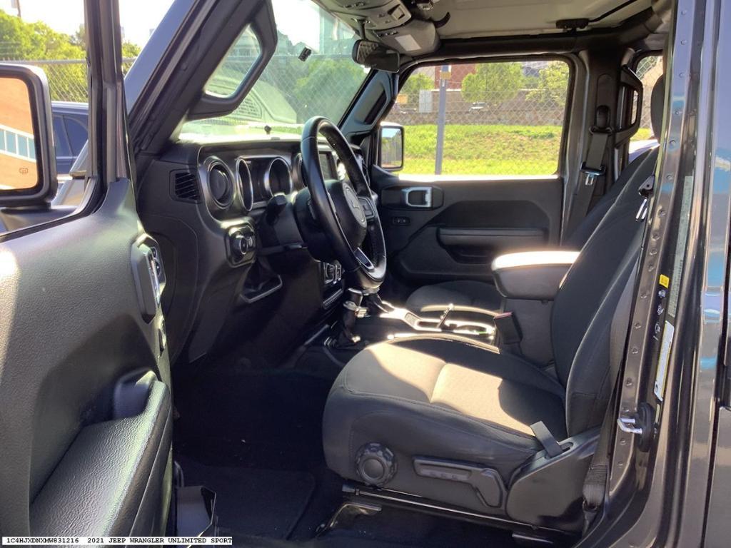 used 2021 Jeep Wrangler Unlimited car, priced at $29,956