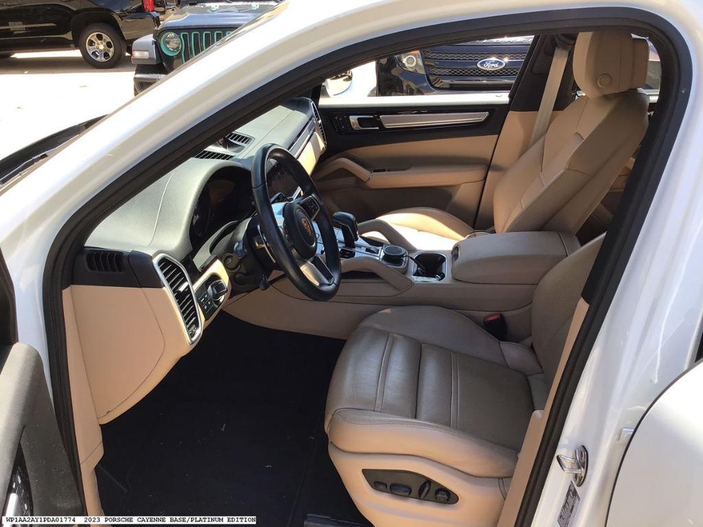 used 2023 Porsche Cayenne car, priced at $63,775