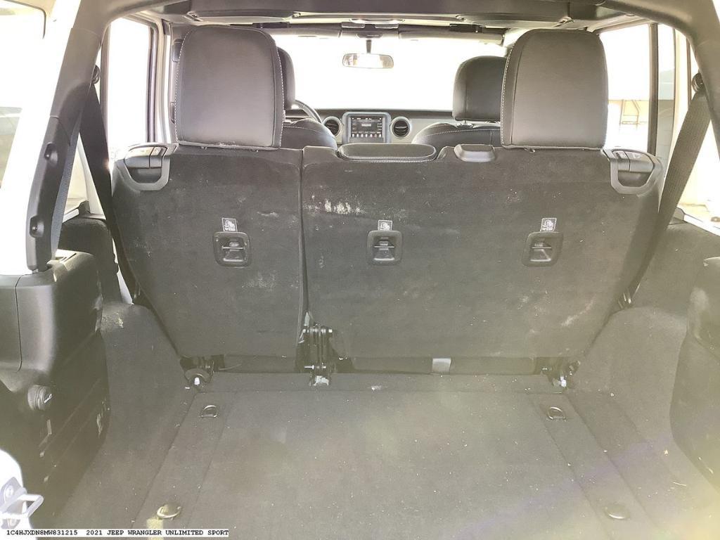 used 2021 Jeep Wrangler Unlimited car, priced at $26,862