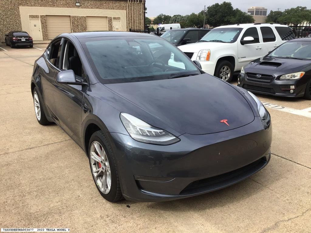 used 2022 Tesla Model Y car, priced at $35,637