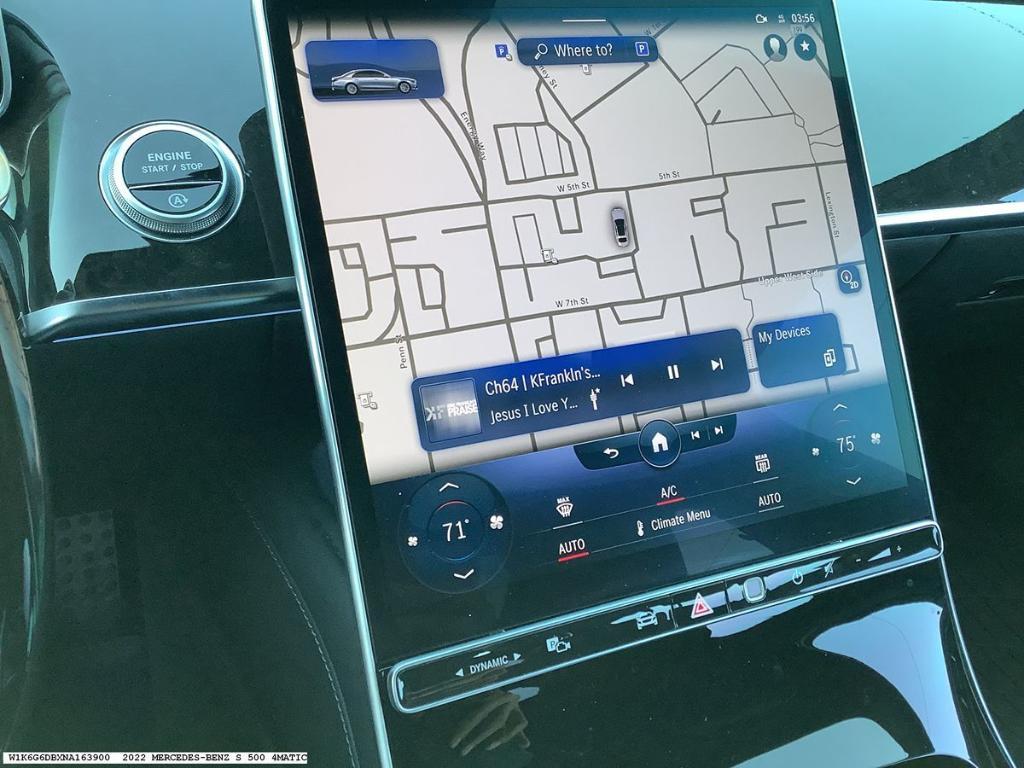 used 2022 Mercedes-Benz S-Class car, priced at $69,852