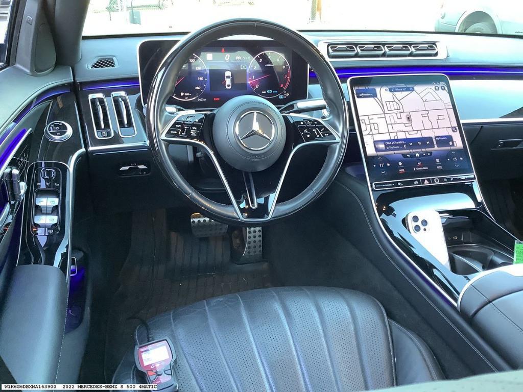 used 2022 Mercedes-Benz S-Class car, priced at $69,852