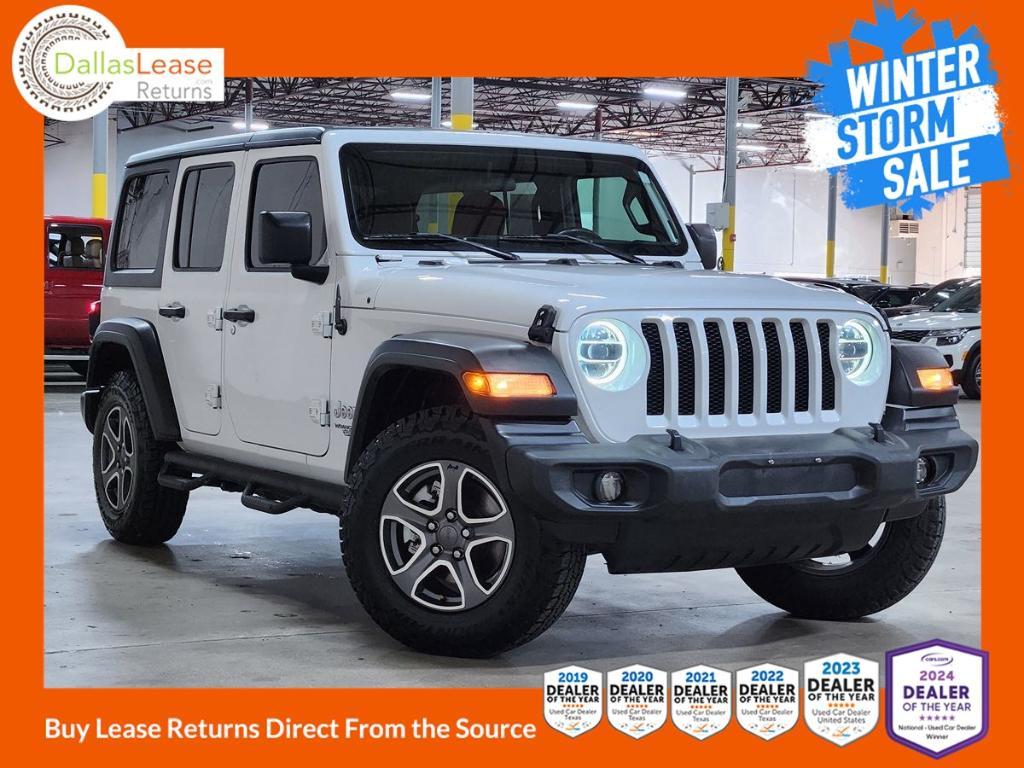 used 2020 Jeep Wrangler Unlimited car, priced at $19,935