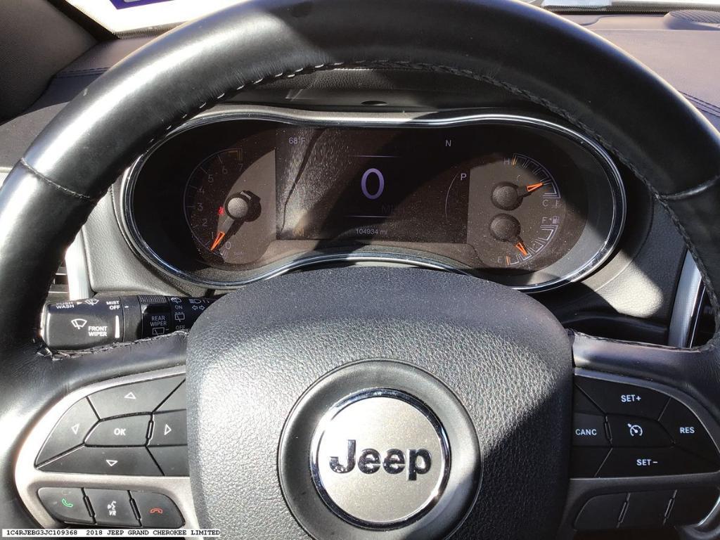 used 2018 Jeep Grand Cherokee car, priced at $16,696