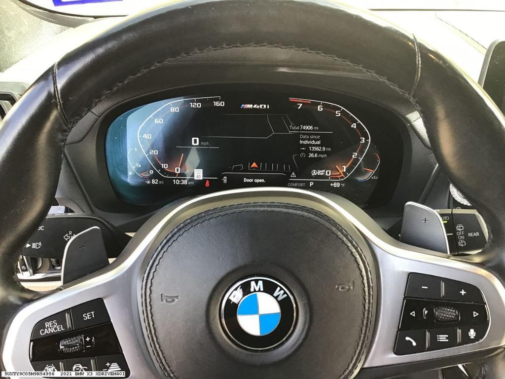 used 2021 BMW X3 car, priced at $34,334