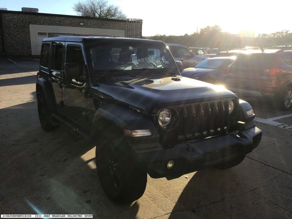 used 2021 Jeep Wrangler Unlimited car, priced at $31,121