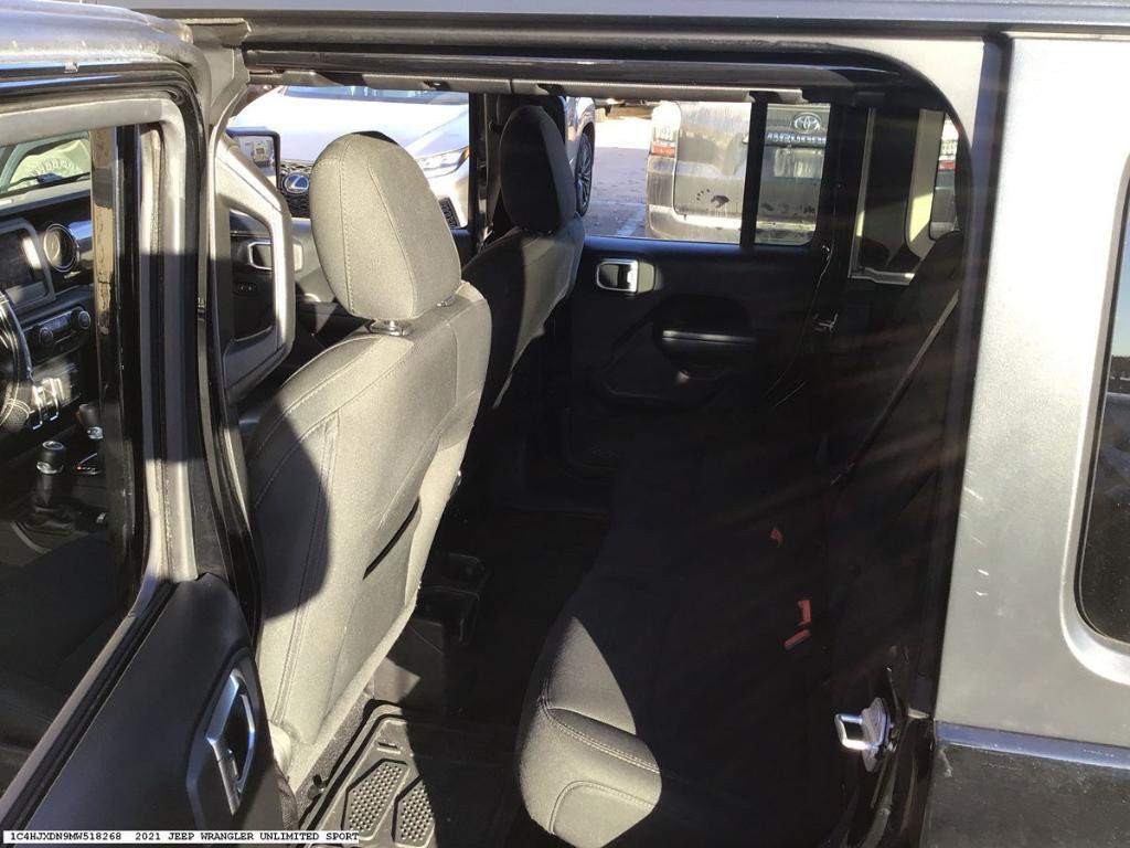 used 2021 Jeep Wrangler Unlimited car, priced at $31,121