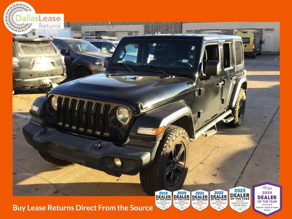 used 2021 Jeep Wrangler Unlimited car, priced at $31,121