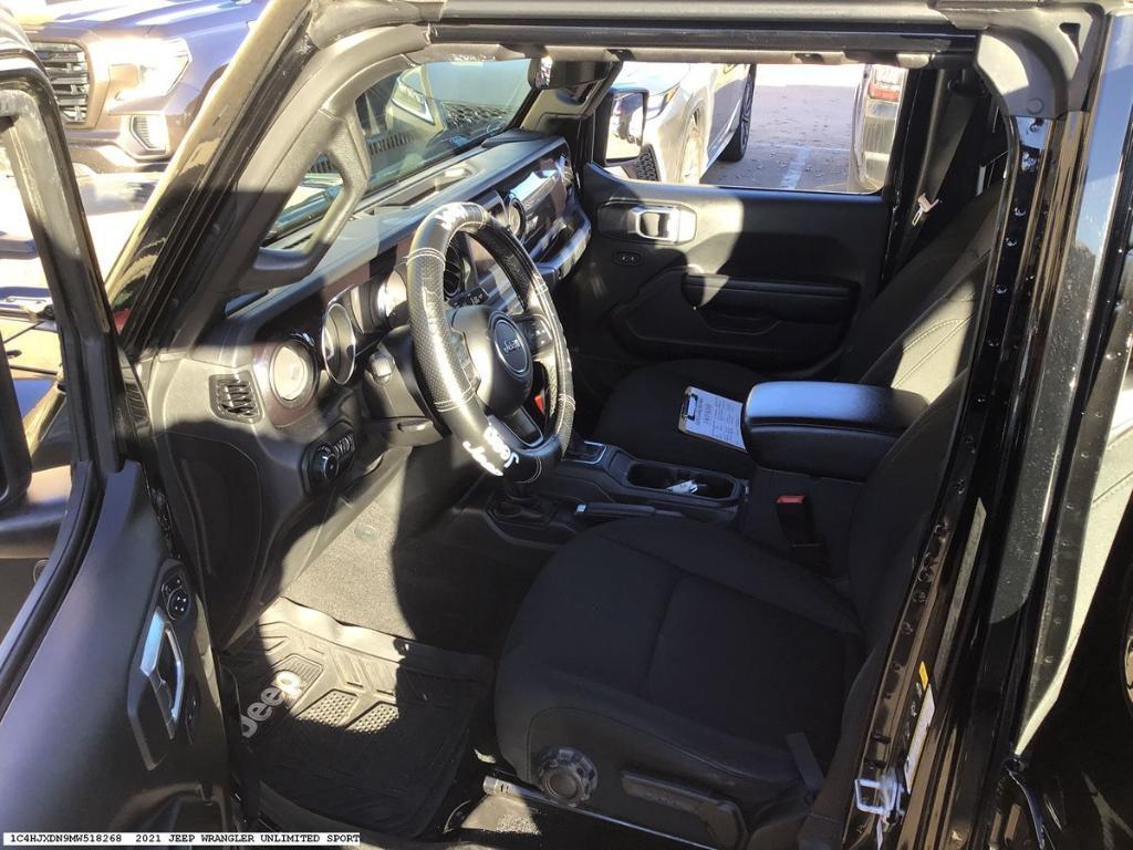 used 2021 Jeep Wrangler Unlimited car, priced at $31,121
