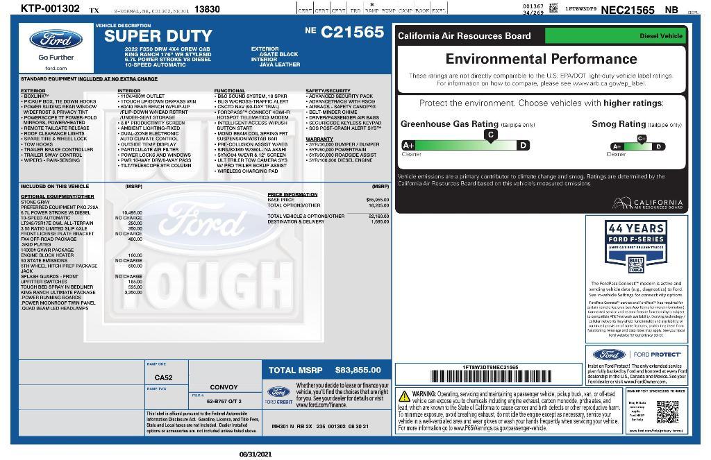 used 2022 Ford F-350 car, priced at $71,234