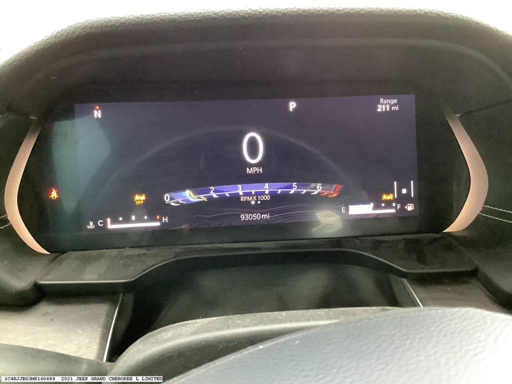 used 2021 Jeep Grand Cherokee L car, priced at $26,513