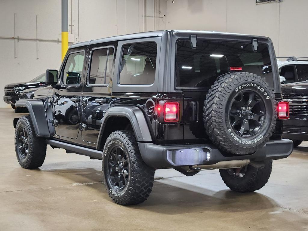 used 2021 Jeep Wrangler Unlimited car, priced at $29,258