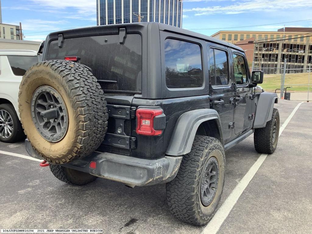 used 2021 Jeep Wrangler Unlimited car, priced at $39,262