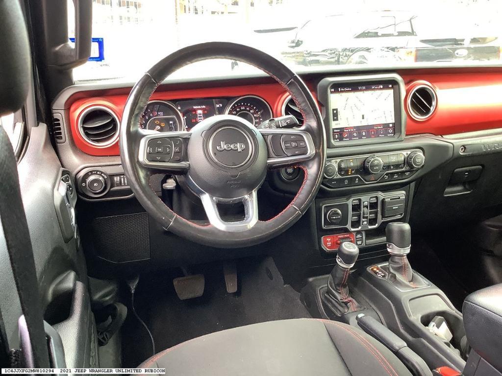 used 2021 Jeep Wrangler Unlimited car, priced at $39,262