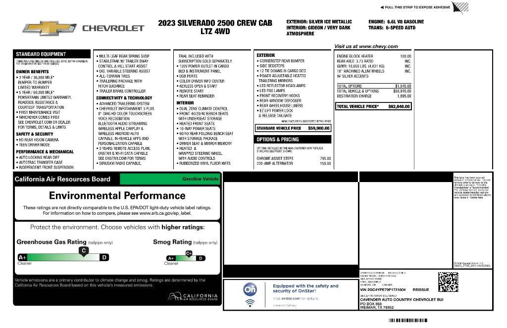 used 2023 Chevrolet Silverado 2500 car, priced at $39,606