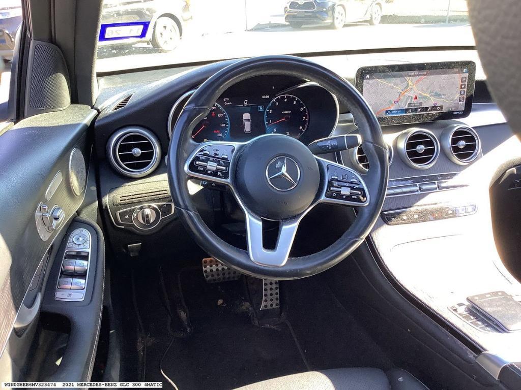 used 2021 Mercedes-Benz GLC 300 car, priced at $17,582