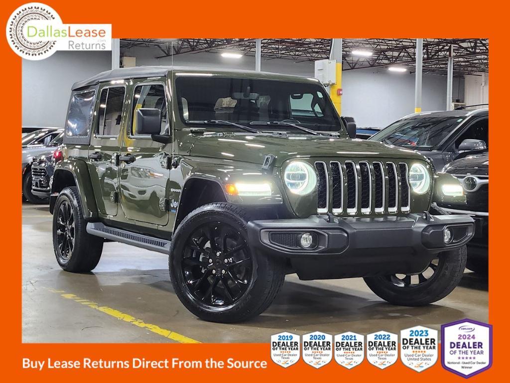 used 2021 Jeep Wrangler Unlimited 4xe car, priced at $28,124