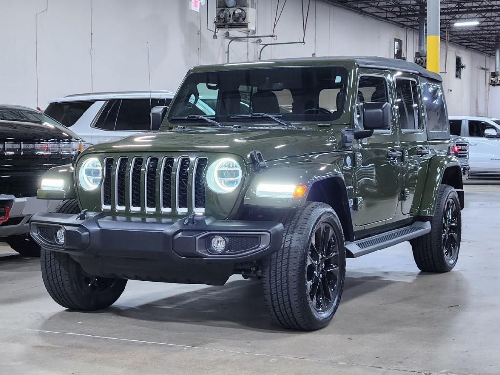 used 2021 Jeep Wrangler Unlimited 4xe car, priced at $28,124