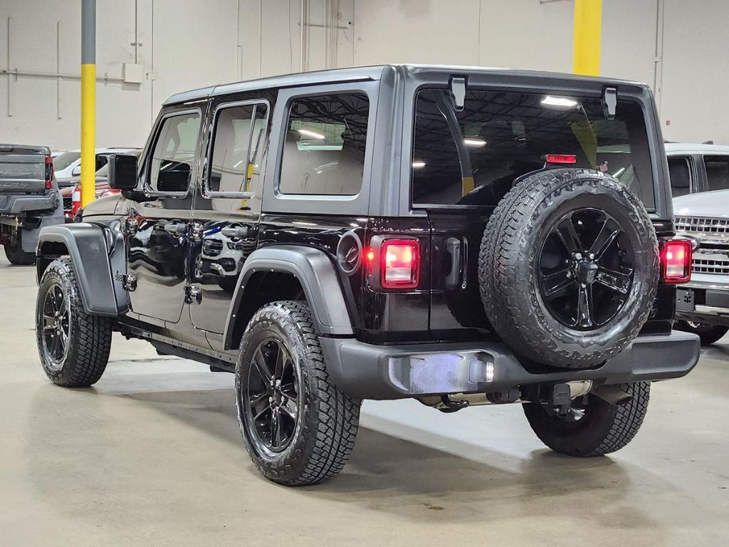 used 2021 Jeep Wrangler Unlimited car, priced at $25,962