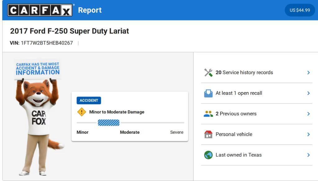 used 2017 Ford F-250 car, priced at $24,207