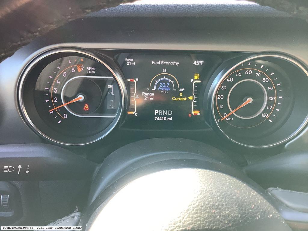 used 2021 Jeep Gladiator car, priced at $28,866