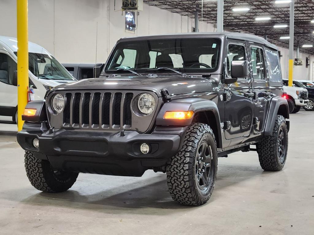 used 2018 Jeep Wrangler Unlimited car, priced at $21,824