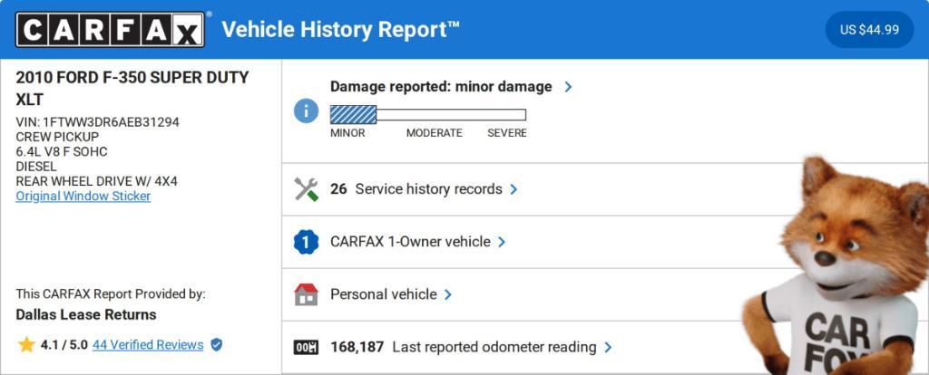 used 2010 Ford F-350 car, priced at $13,617