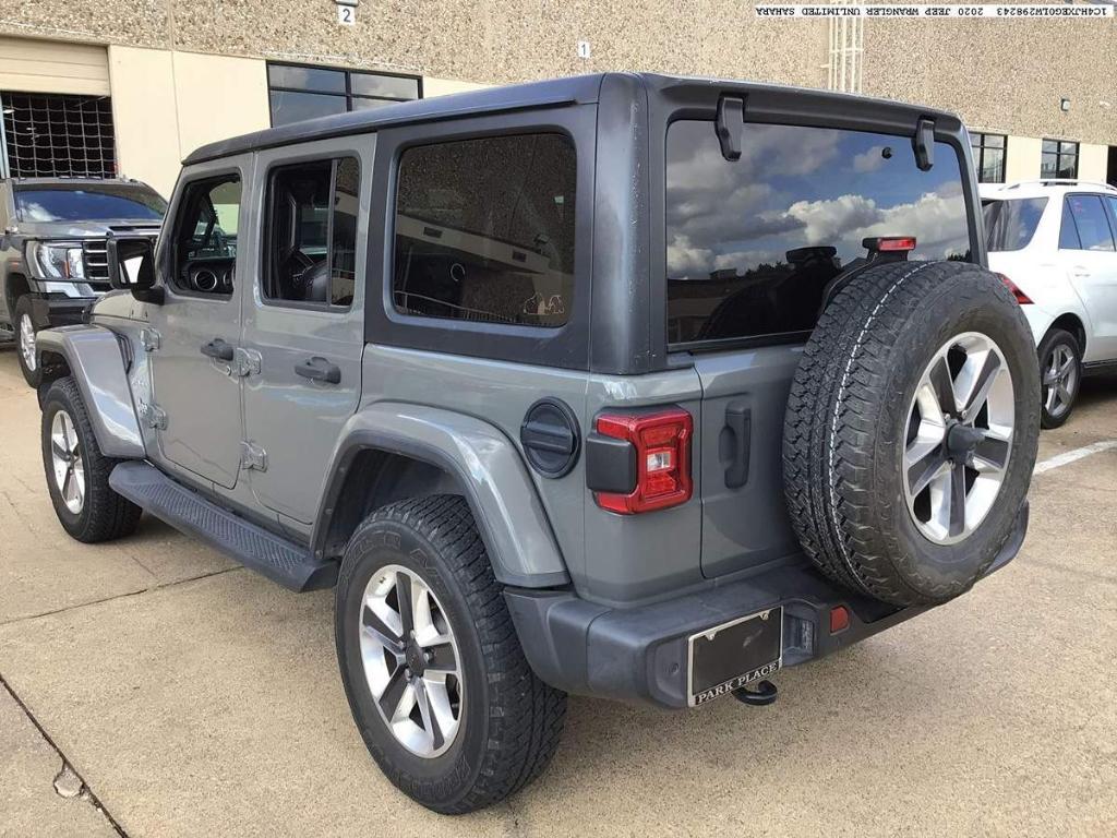 used 2020 Jeep Wrangler Unlimited car, priced at $31,724