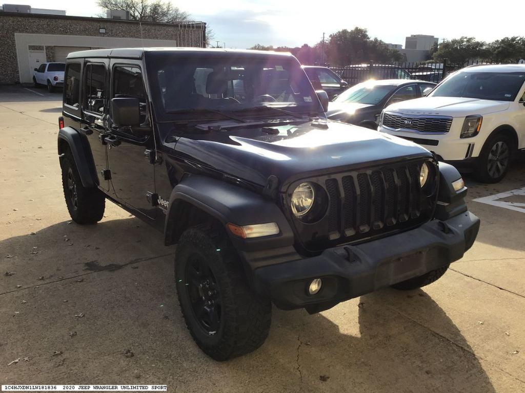 used 2020 Jeep Wrangler Unlimited car, priced at $23,334