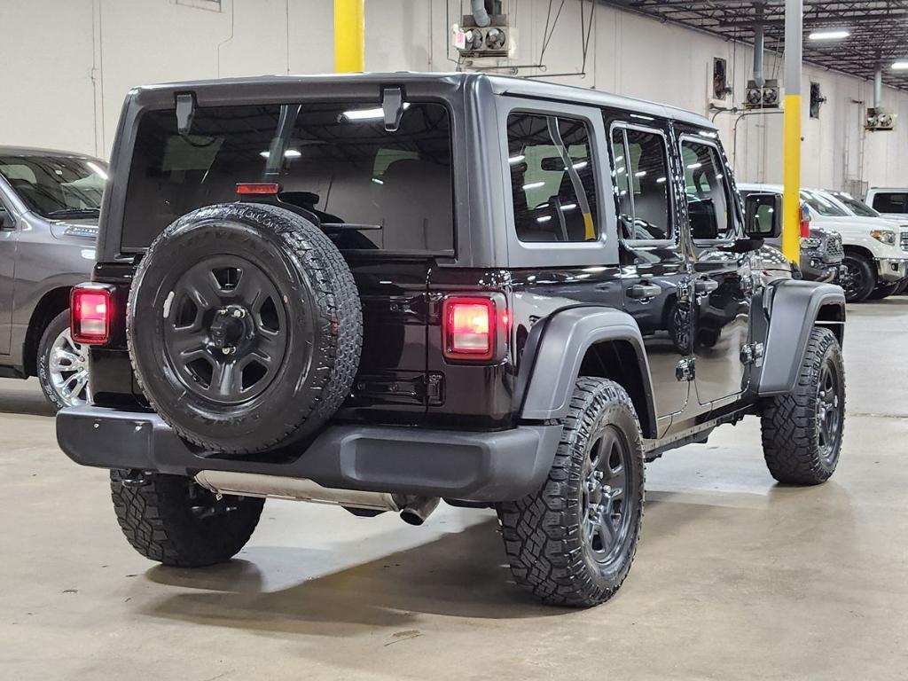 used 2020 Jeep Wrangler Unlimited car, priced at $24,971