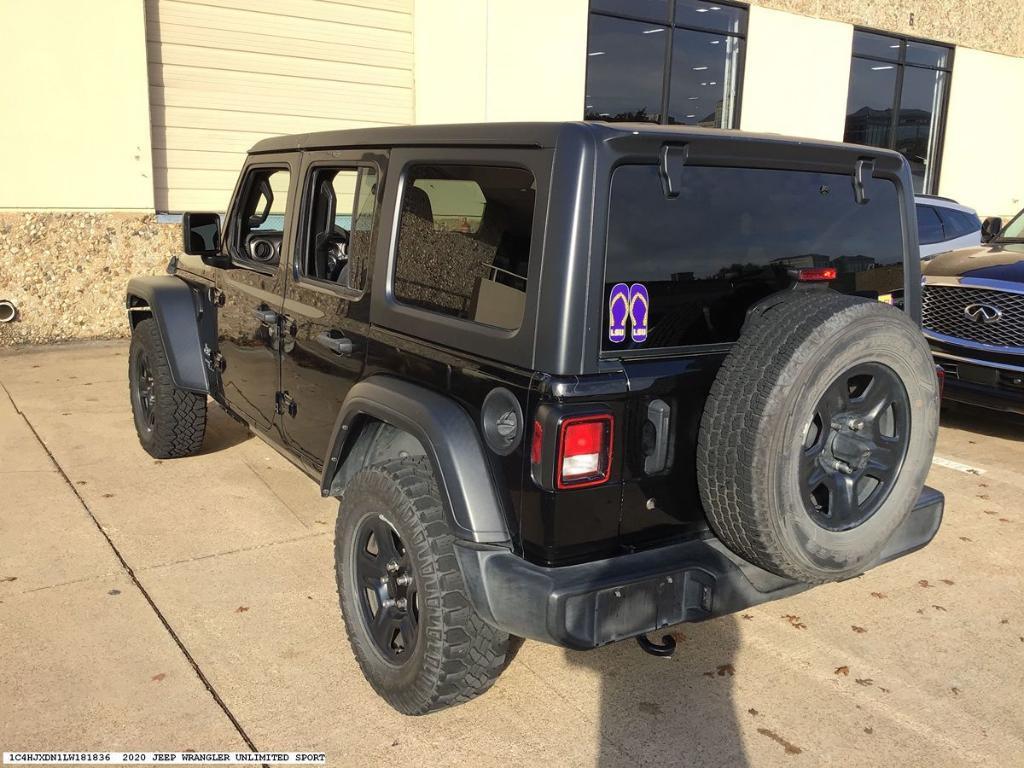 used 2020 Jeep Wrangler Unlimited car, priced at $23,334