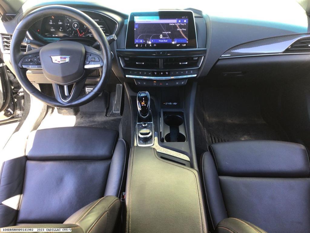 used 2023 Cadillac CT5-V car, priced at $50,344