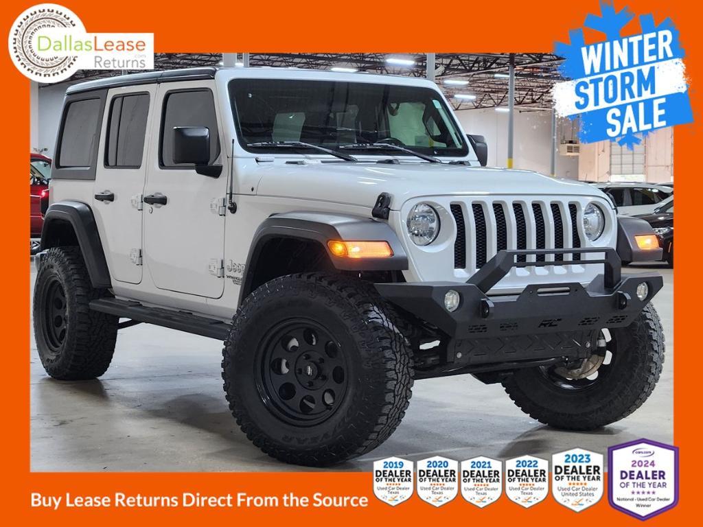 used 2021 Jeep Wrangler Unlimited car, priced at $21,831