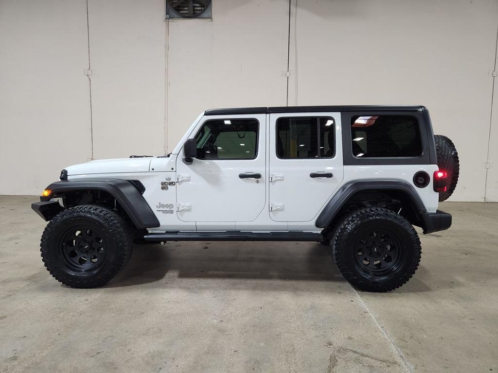 used 2021 Jeep Wrangler Unlimited car, priced at $22,985