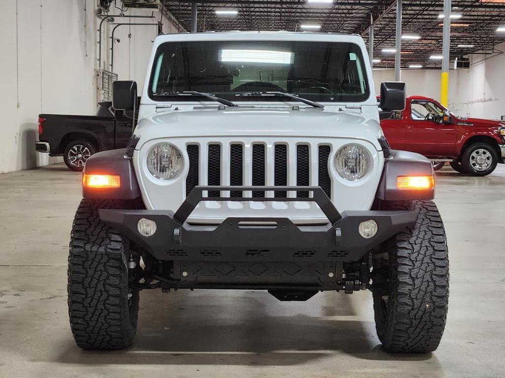 used 2021 Jeep Wrangler Unlimited car, priced at $22,985