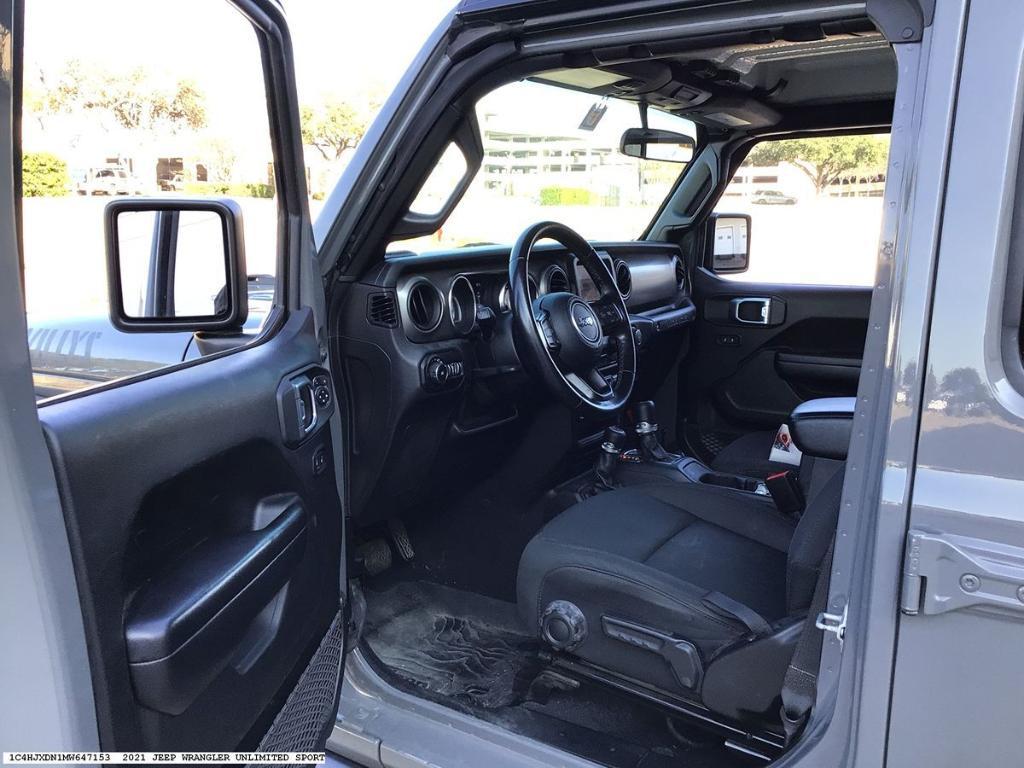used 2021 Jeep Wrangler Unlimited car, priced at $26,275