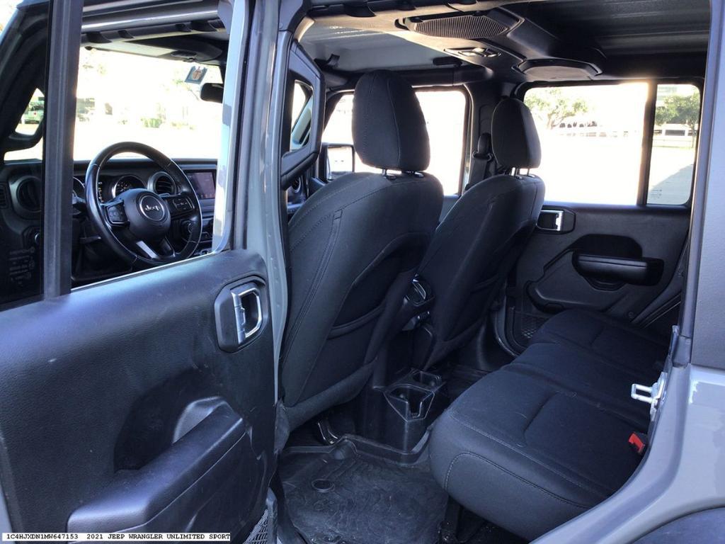 used 2021 Jeep Wrangler Unlimited car, priced at $26,275