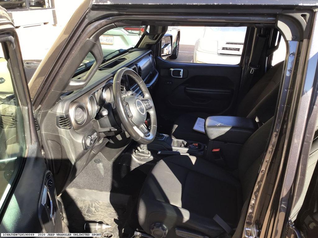 used 2020 Jeep Wrangler Unlimited car, priced at $26,896