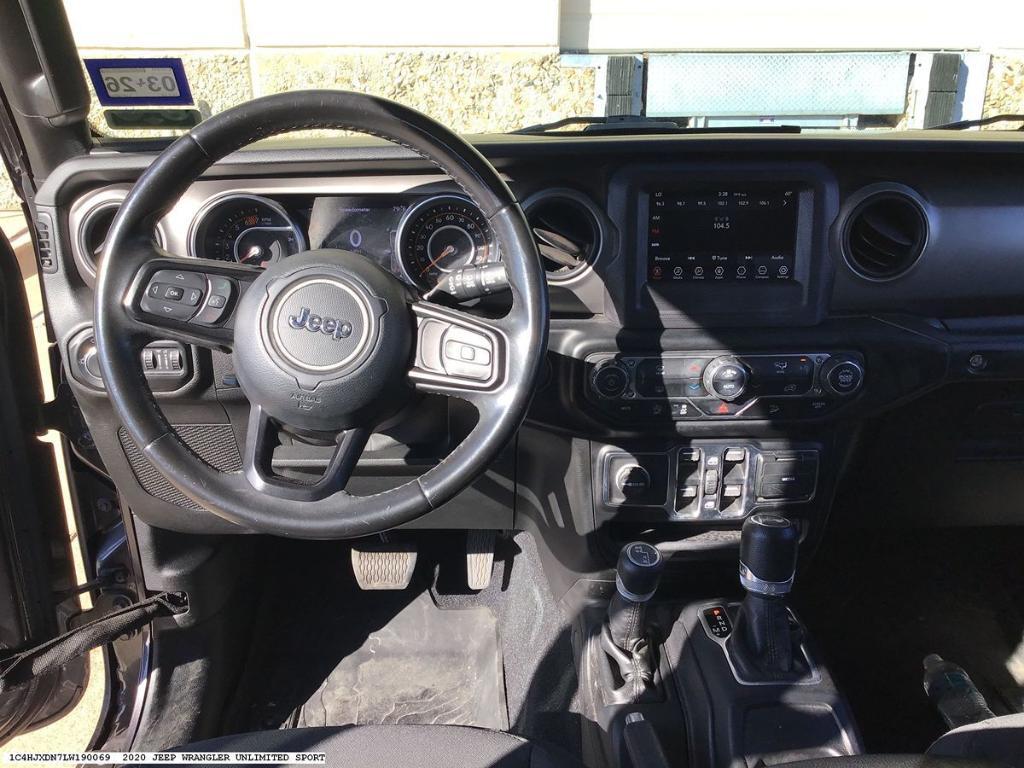 used 2020 Jeep Wrangler Unlimited car, priced at $26,896