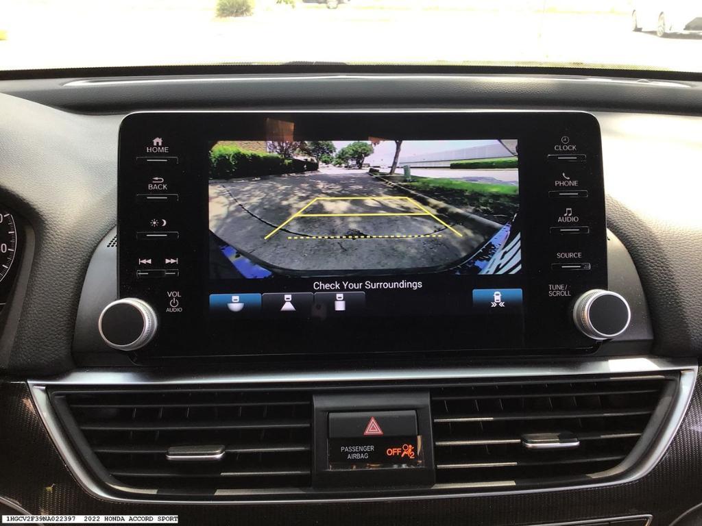used 2022 Honda Accord car, priced at $33,974