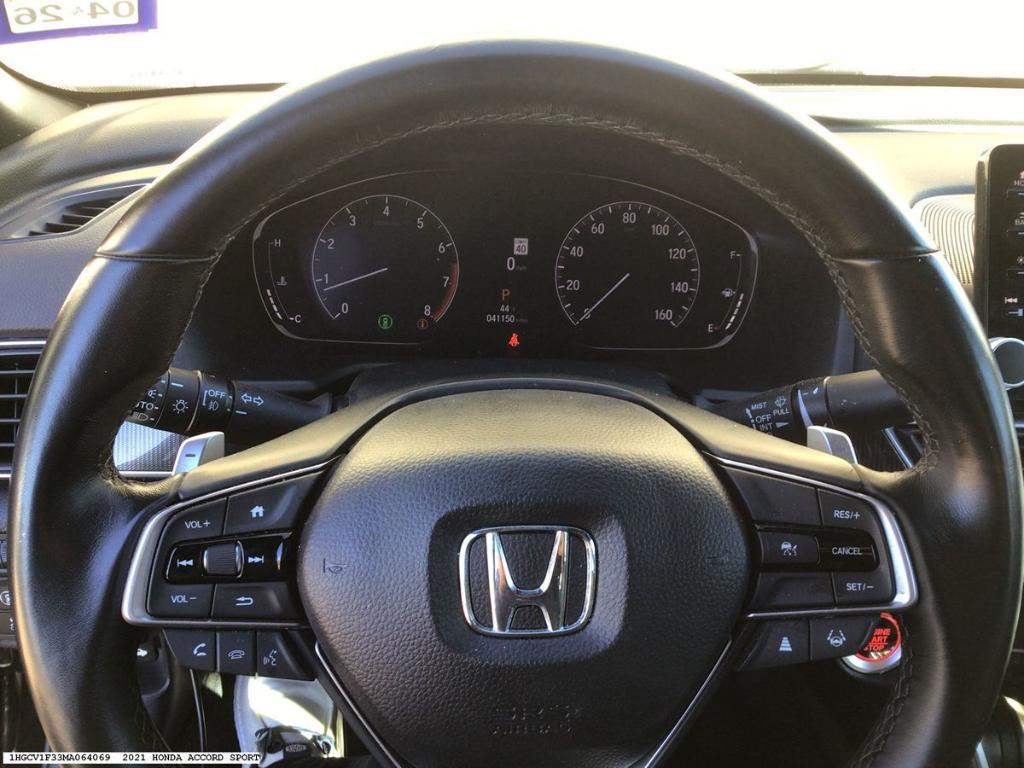 used 2021 Honda Accord car, priced at $25,202