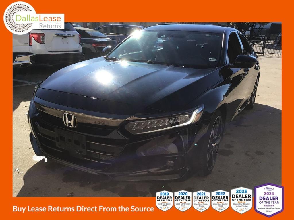 used 2021 Honda Accord car, priced at $25,202