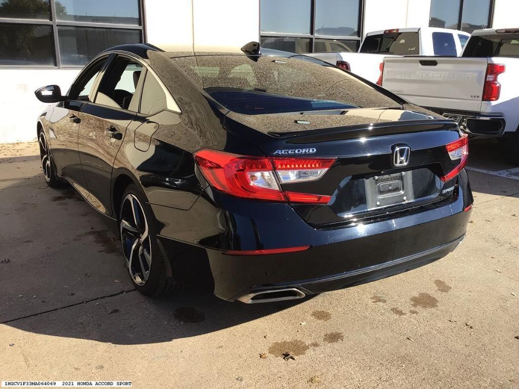 used 2021 Honda Accord car, priced at $25,202