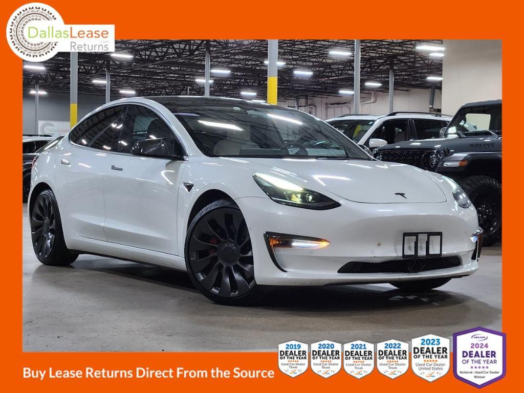 used 2022 Tesla Model 3 car, priced at $29,060