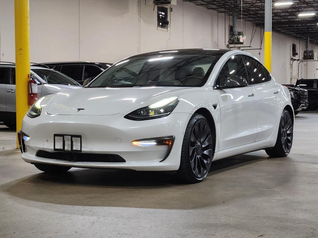 used 2022 Tesla Model 3 car, priced at $29,060