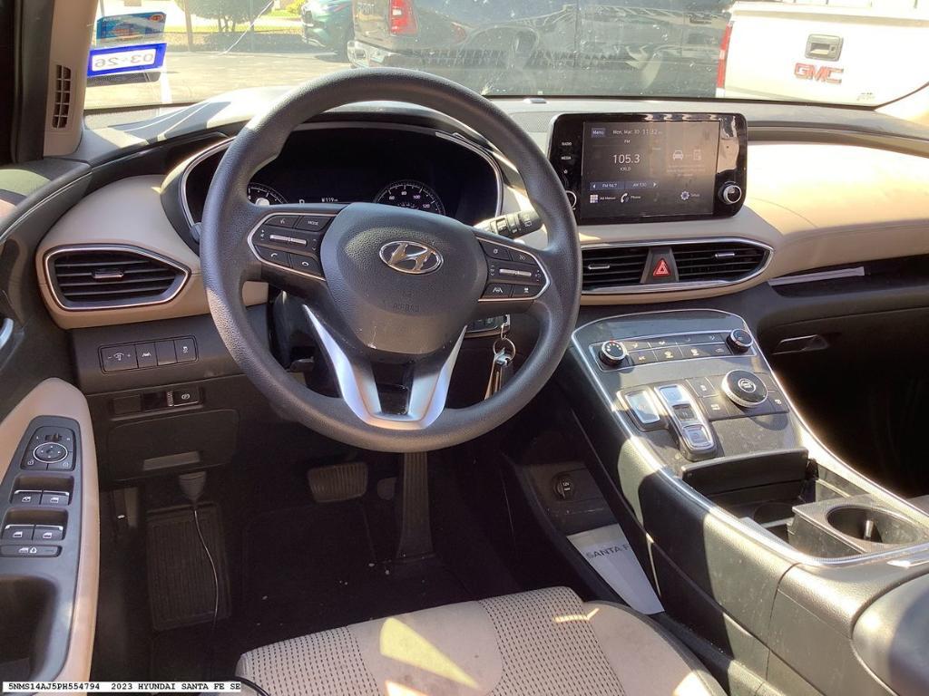 used 2023 Hyundai Santa Fe car, priced at $20,302