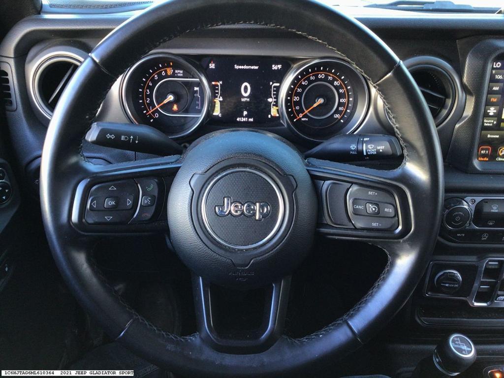 used 2021 Jeep Gladiator car, priced at $28,878